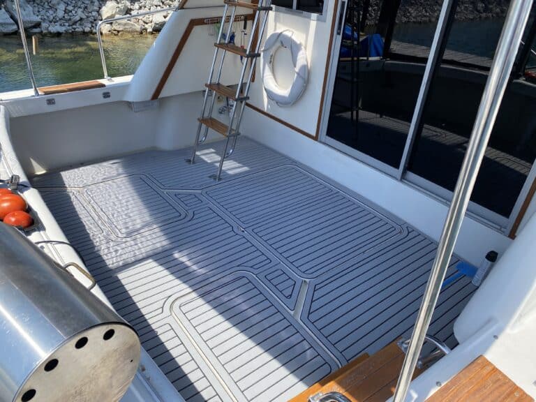 Silverton Yachts flooring upgrade