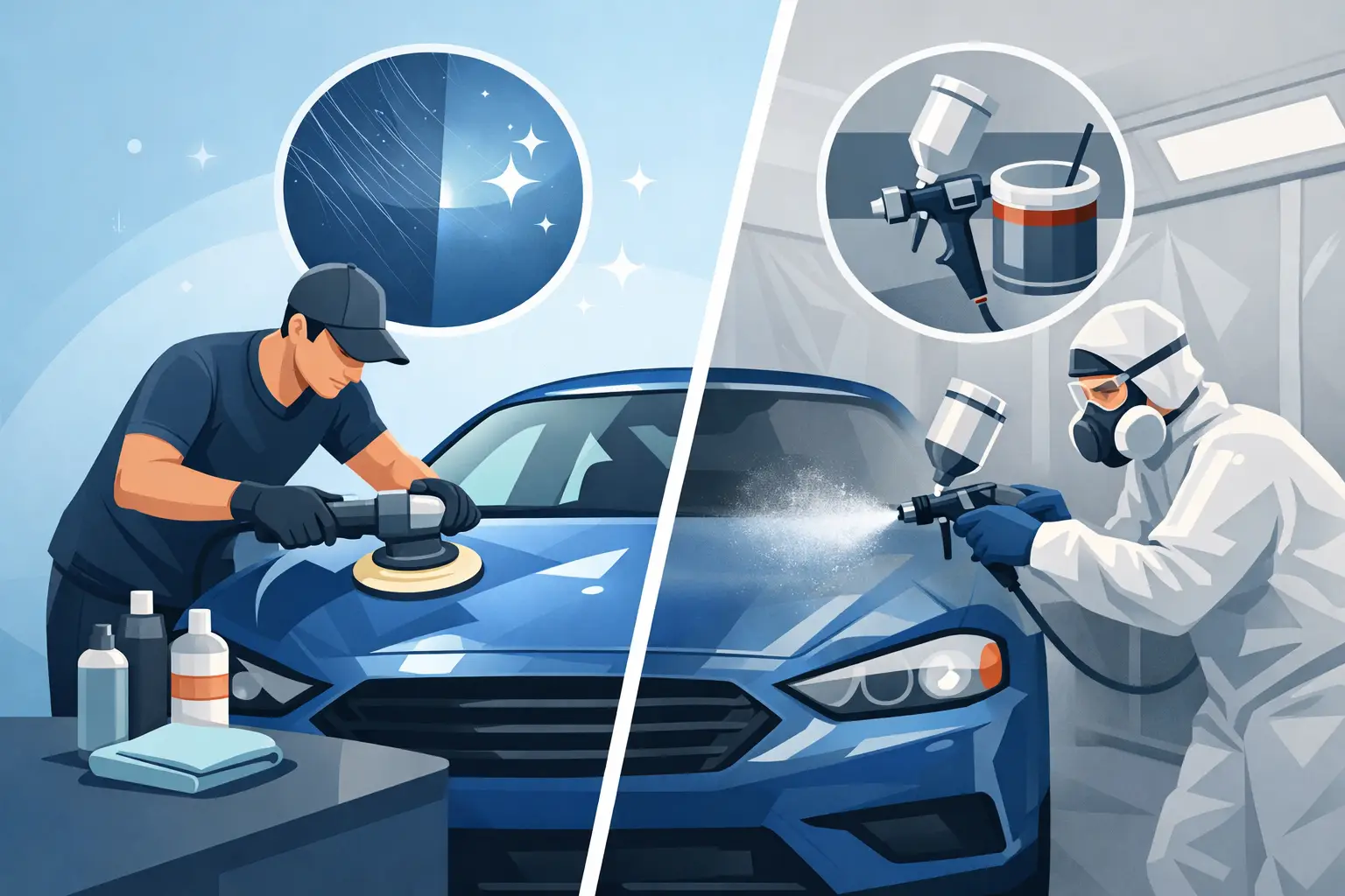 Paint Correction vs Repainting Explained