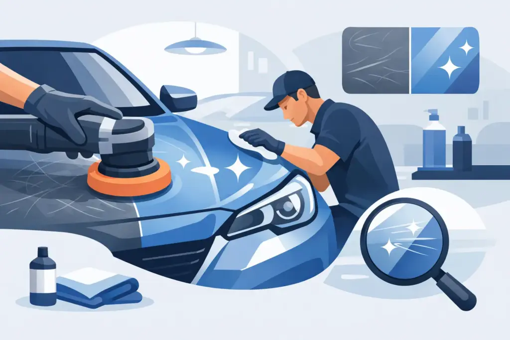 What a Paint Correction Service Really Does