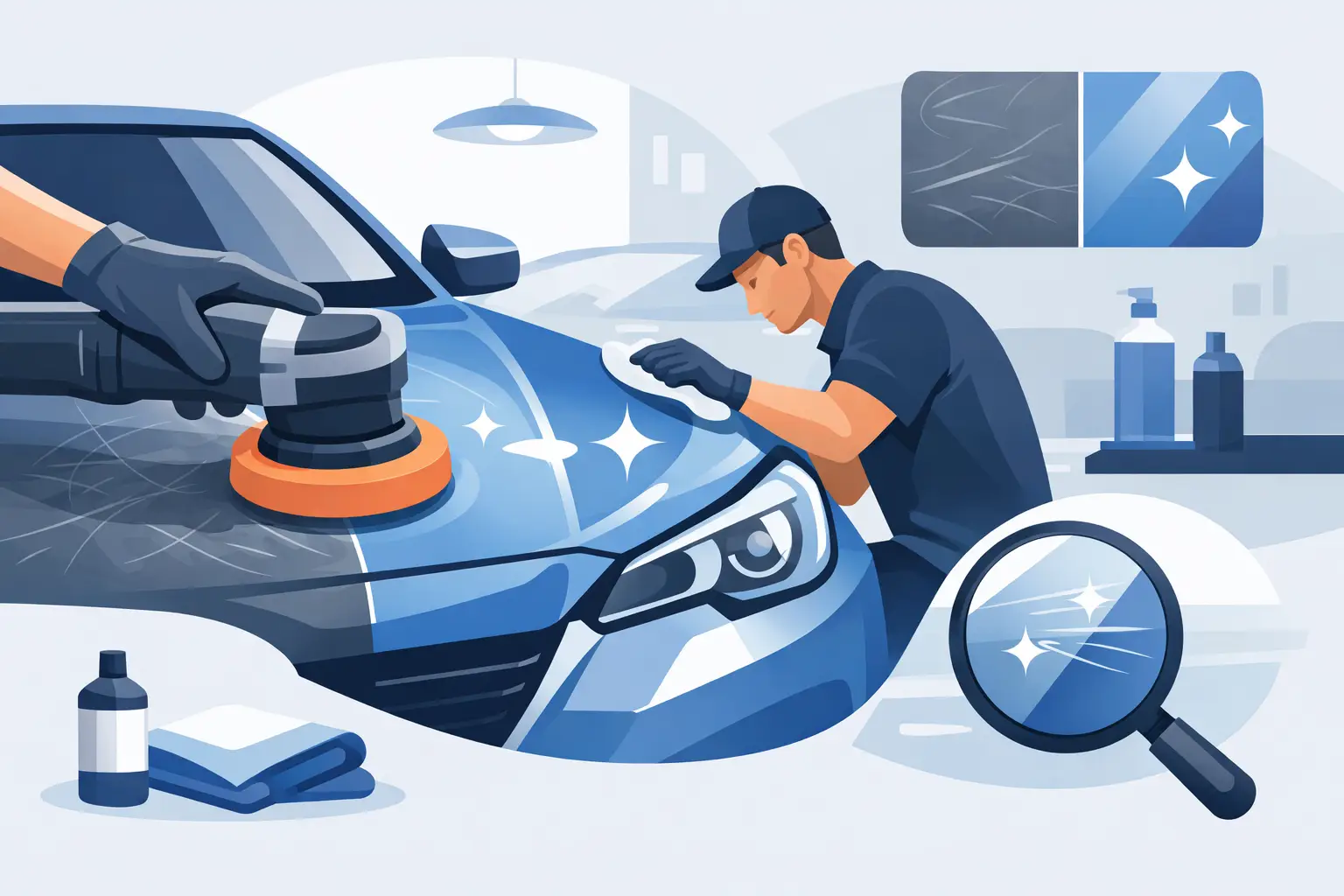 What a Paint Correction Service Really Does