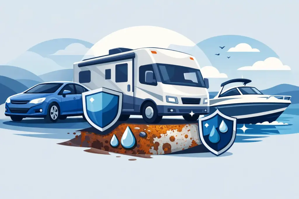 Corrosion Prevention for Vehicles, RVs, and Boats