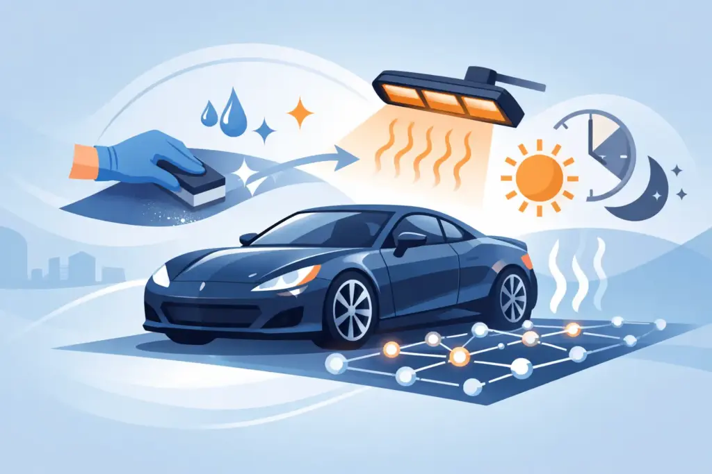 Ceramic Coating Curing Process Explained Clearly