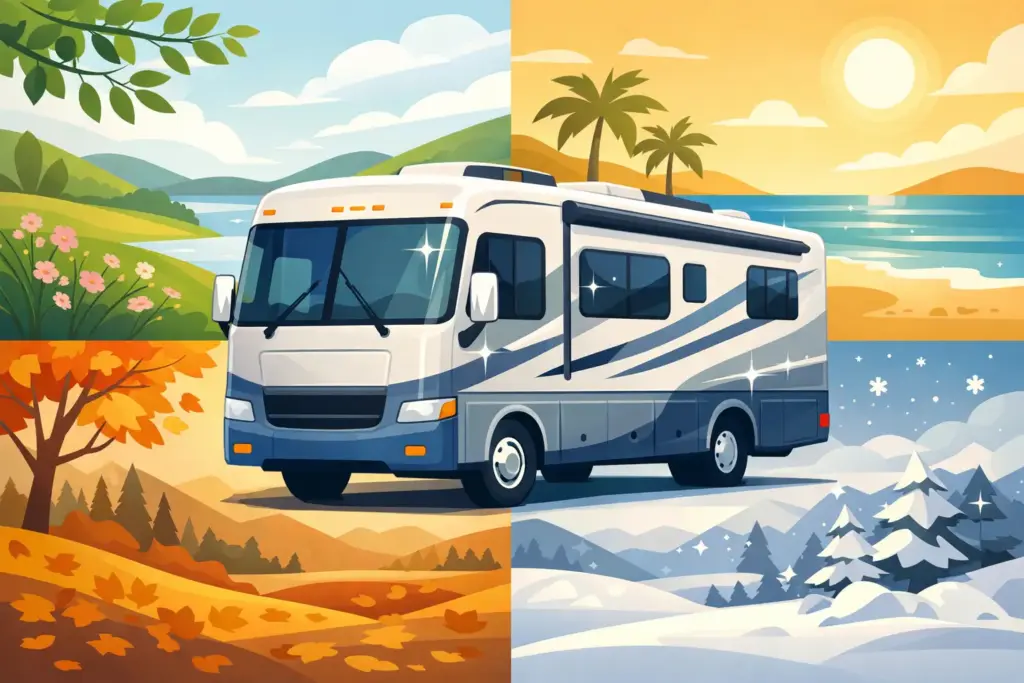 RV Ceramic Coating Benefits for Every Season