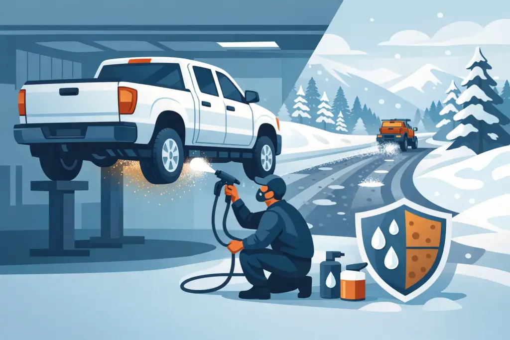Truck Rustproofing Service Guide for Winter Roads