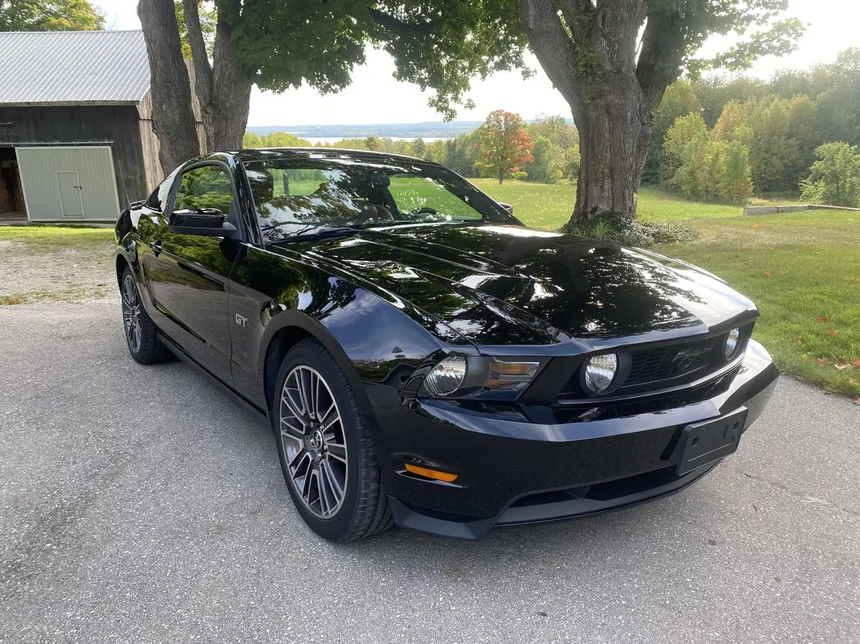 2009 Mustang GT Coupe after a ceramic coating by Precision Ceramics in Owen Sound