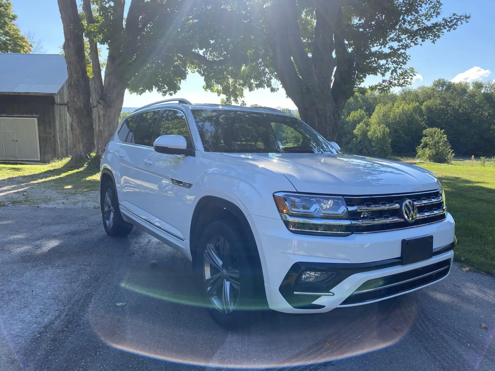 2019 VW Atlas after a ceramic coating by Precision Ceramics in Owen Sound
