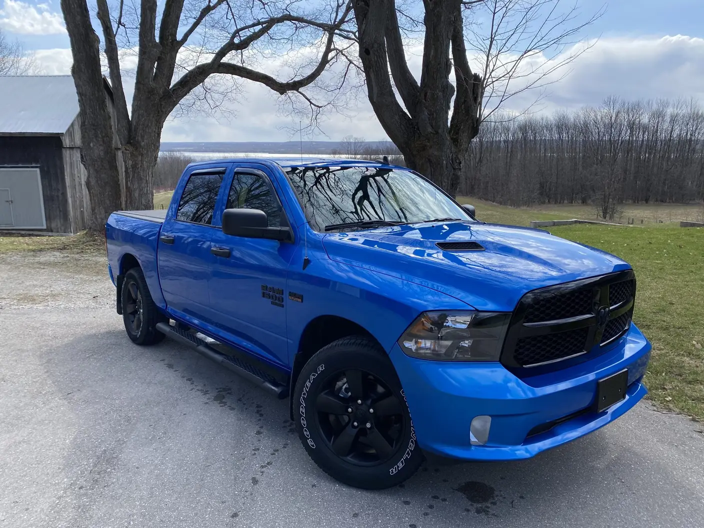 2021 Dodge Ram after a ceramic coating by Precision Ceramics in Owen Sound