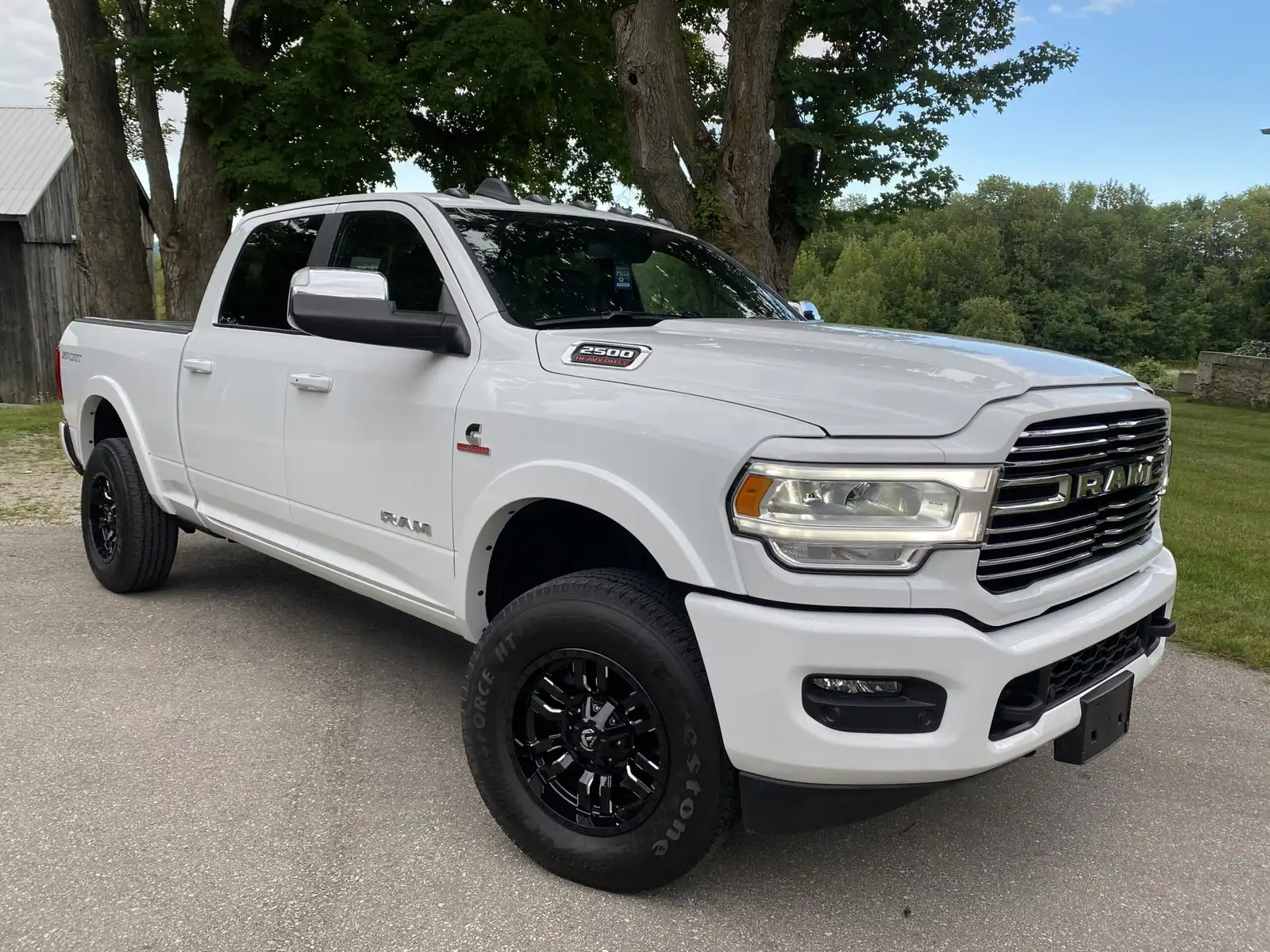 2022 Dodge Ram 2500 Diesel after a ceramic coating by Precision Ceramics in Owen Sound