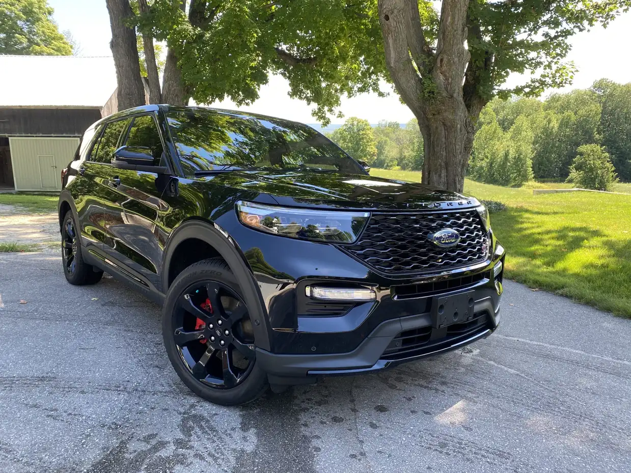 2022 Explorer ST after a ceramic coating by Precision Ceramics in Owen Sound