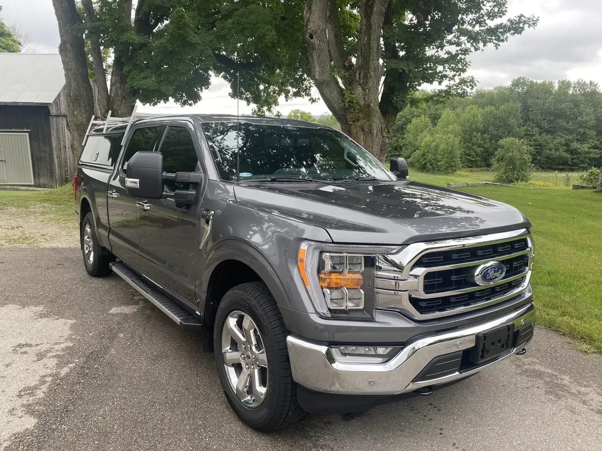 2022 F150 after a ceramic coating by Precision Ceramics in Owen Sound