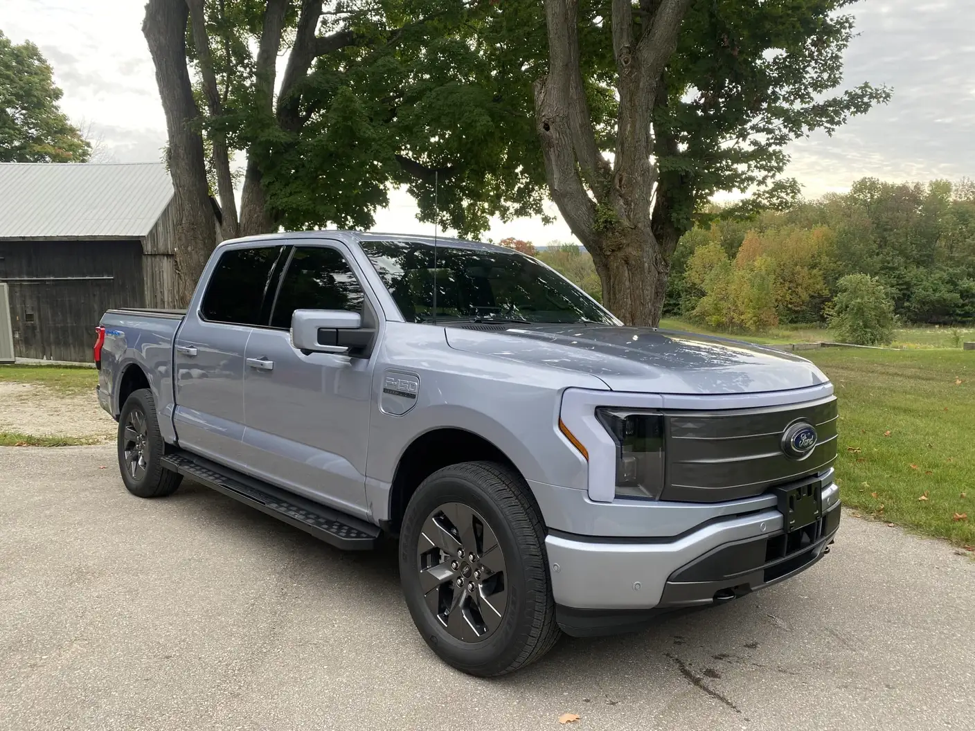 2022 F150 Lightning after a ceramic coating by Precision Ceramics in Owen Sound
