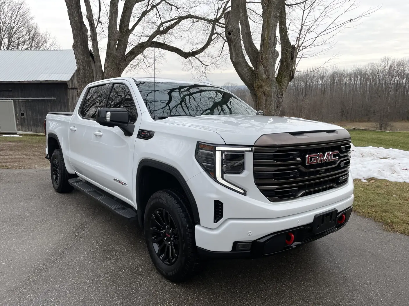 2022 GMC Sierra AT4X after a ceramic coating by Precision Ceramics in Owen Sound