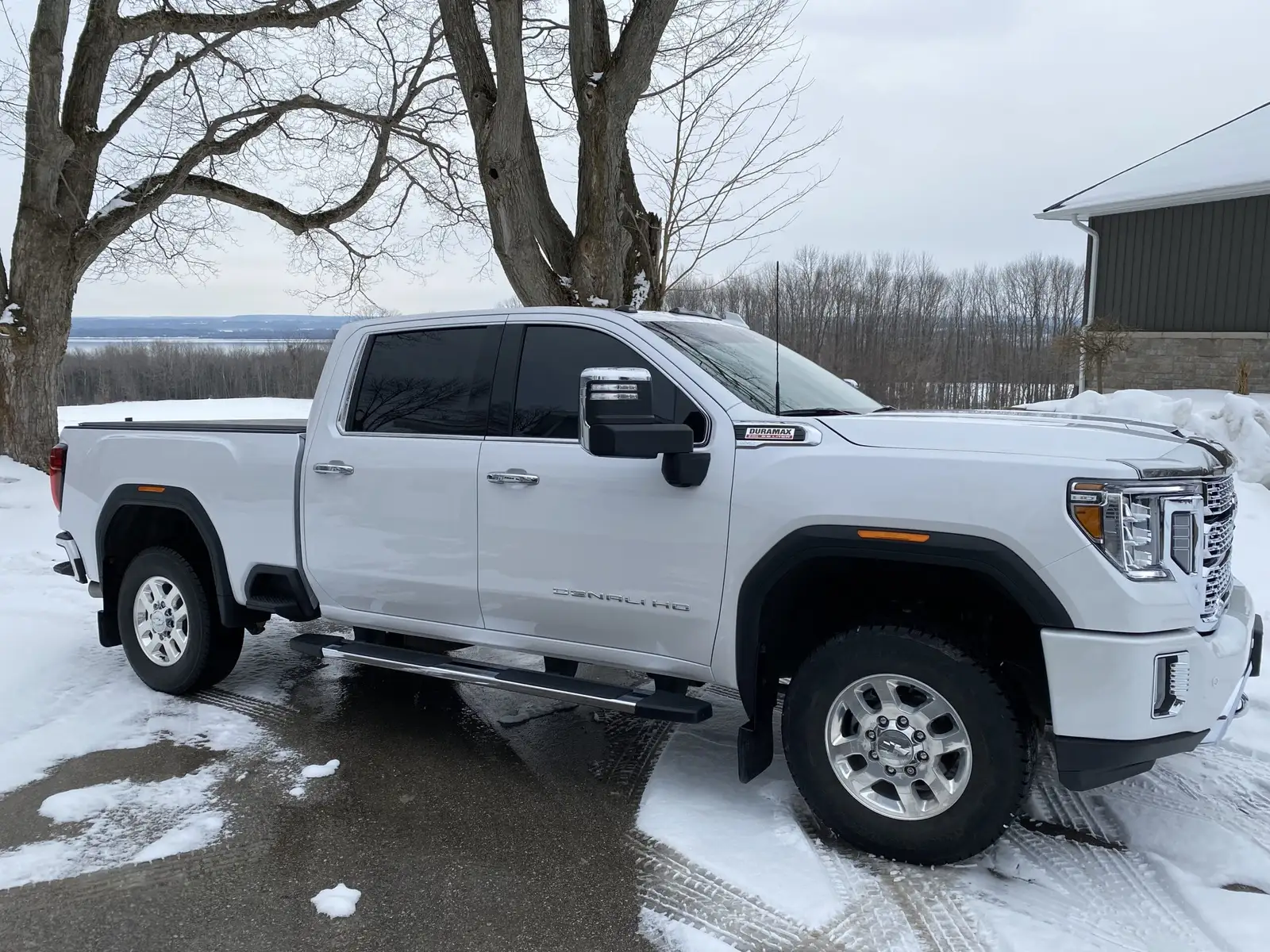2022 GMC Sierra HD after a ceramic coating by Precision Ceramics in Owen Sound