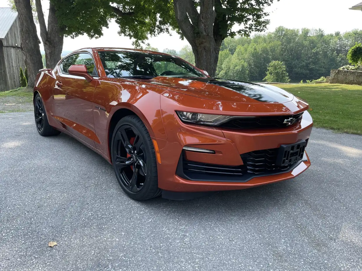2023 Camaro SS after a ceramic coating by Precision Ceramics in Owen Sound