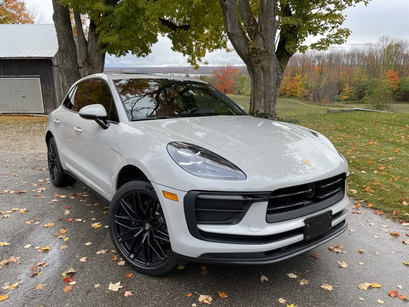 2023 Porsche Macan after a ceramic coating by Precision Ceramics in Owen Sound
