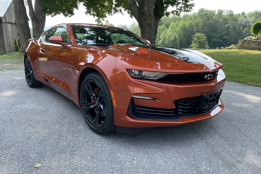 Orange Chevrolet Camaro SS completed by Precision Ceramics