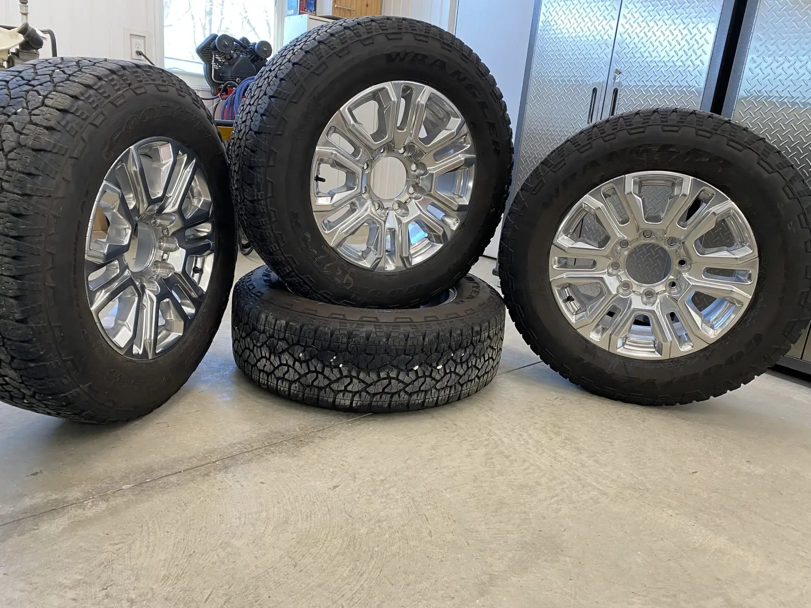 Wheels after ceramic rim protection by Precision Ceramics in Owen Sound