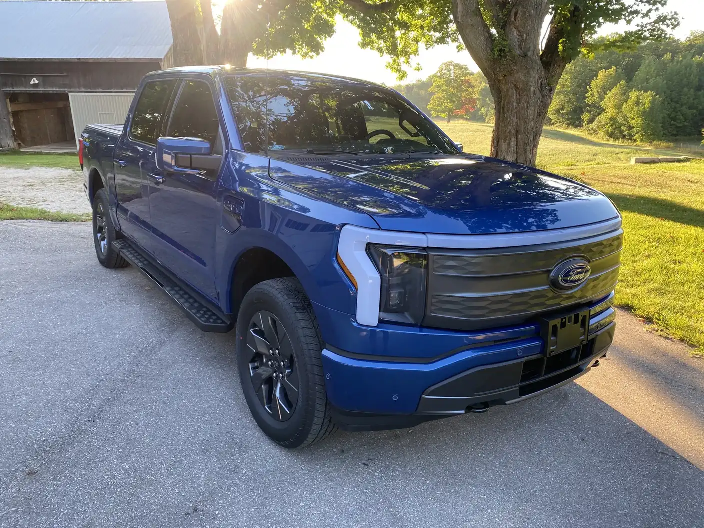 F150 Lightning after a ceramic coating by Precision Ceramics in Owen Sound
