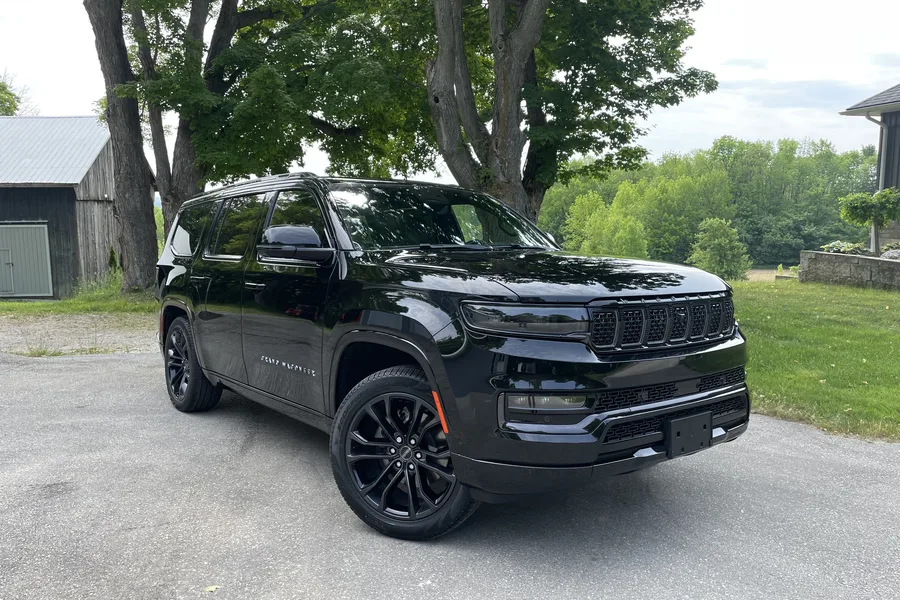 Black Jeep Grand Wagoneer Obsidian completed by Precision Ceramics